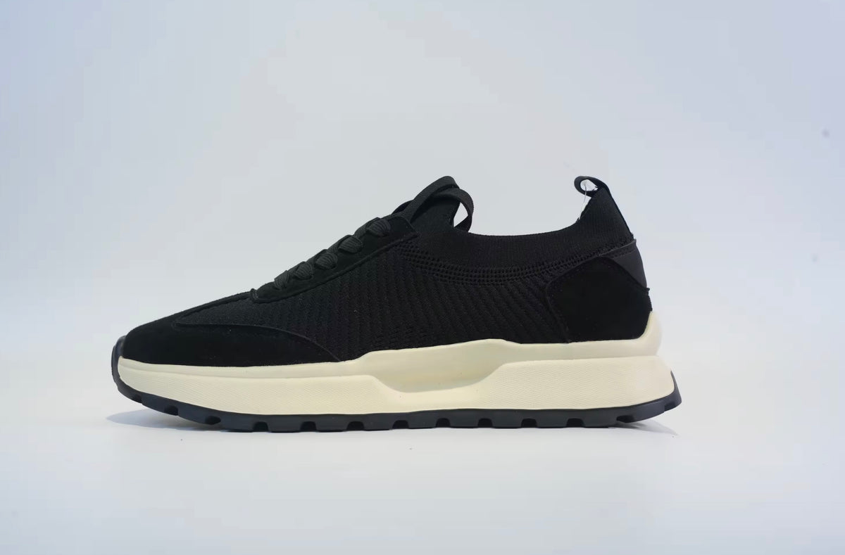 Men's Breathable Knit Casual Sneakers