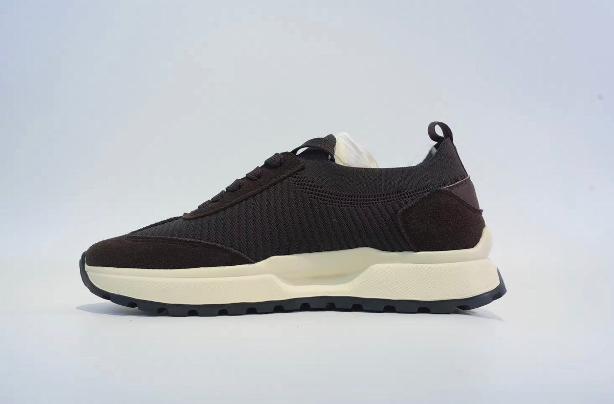 Men's Breathable Knit Casual Sneakers