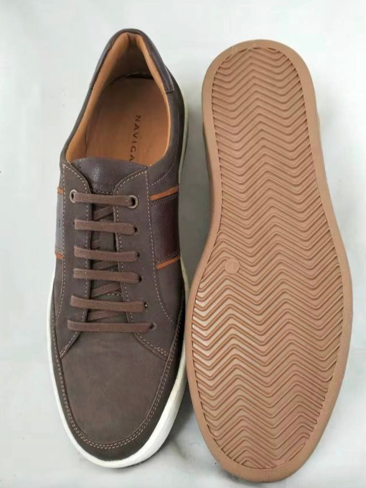 Premium Men's Semi-Casual Toe-Cap Shoes