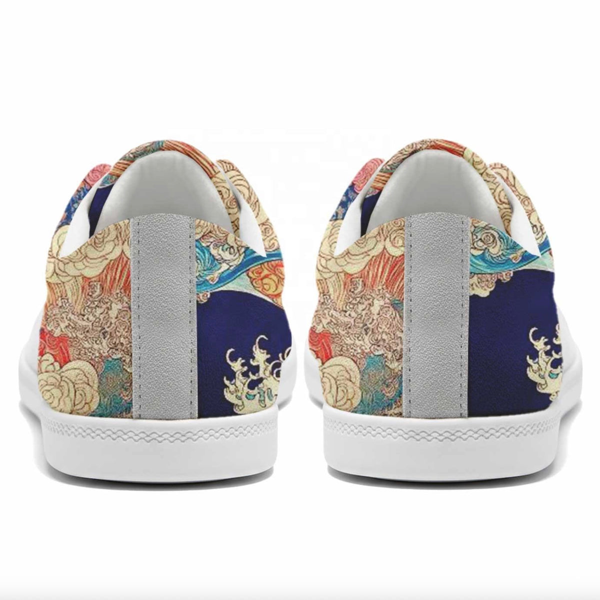 Vintage Pattern Unisex Casual Sneakers